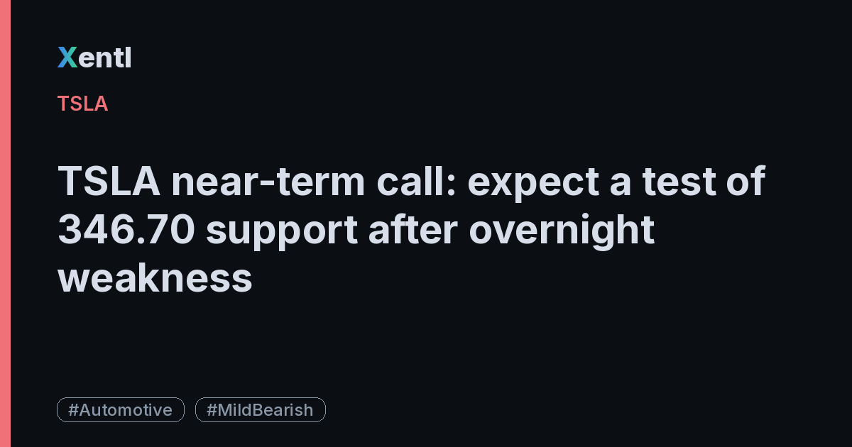 TSLA article image